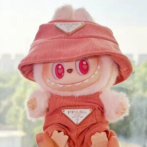 Labubub Ppada corduroy jumper and bucket hat 2 pc no doll
